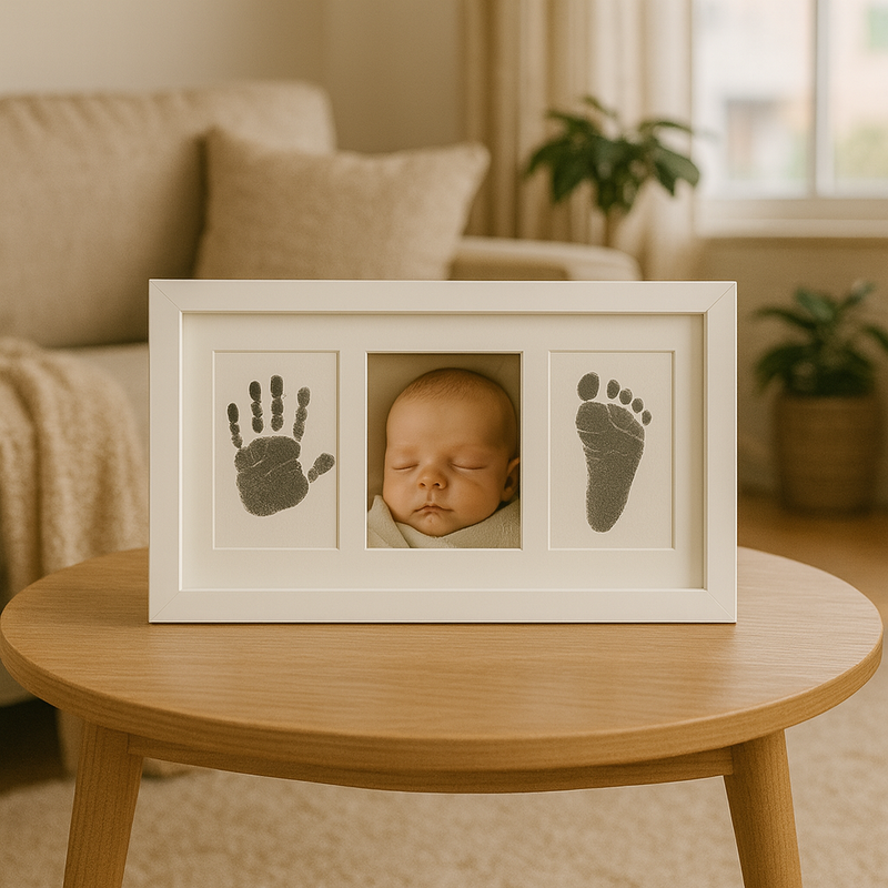 Happy family using our keepsake