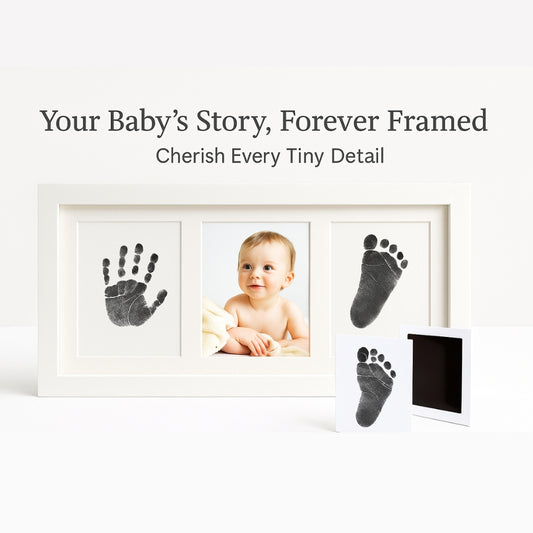 Baby Hand and Footprint Keepsake Frame